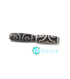 Дзи, Зии (Dzi) от Тибет с 3 очи, точки