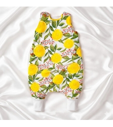 Бебешки спален чувал с крачета на лимони