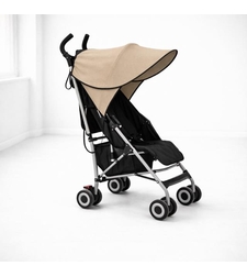 Елегантен сенник за количка в бежово