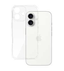 Силиконов кейс Armor Anti Shock за IPhone 17, Защита около камерите, Прозрачен