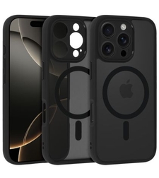 Кейс Magsafe Full Matte Mag за IPhone 15 Pro Max, Черен