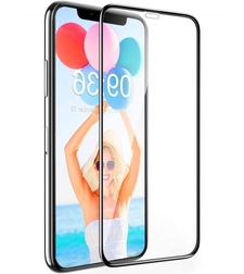 6D Стъклен протектор Full Glue Cover, за IPhone 11, Черен