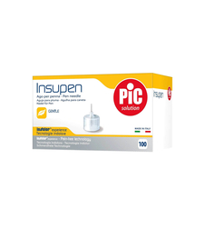 Игли за писалка (Insupen - PIC Solution Italy) - 100 бр. (1 кутия)