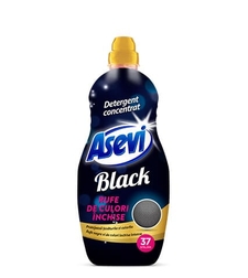 Detergent Lichid Concentrat Asevi Black pentru Rufe Negre si Culori Inchise, Pret Ieftin, 37 Spalari