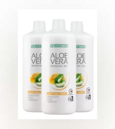 Aloe Vera Гел за пиене „Традиционен с мед“, троен комплект