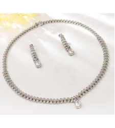 Сребърен комплект с платинено покритие 2700000009772 | Колекция Silver Premium