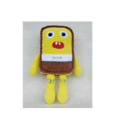 Ръчно плетена играчка - Спондж Боб