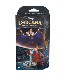 Disney Lorcana TCG: Стартово тесте за игра - Rise of the Floodborn The Queen & Gaston