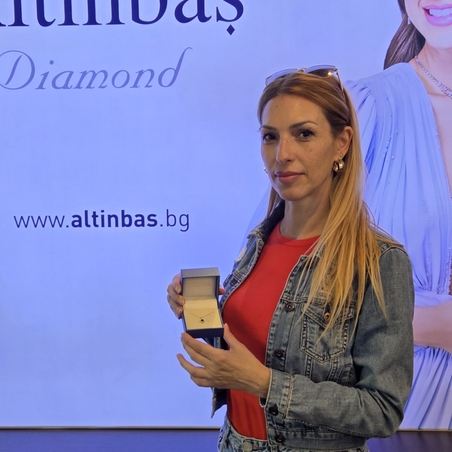 Честито на спечелилата дама от Алтънбаш Бургас!