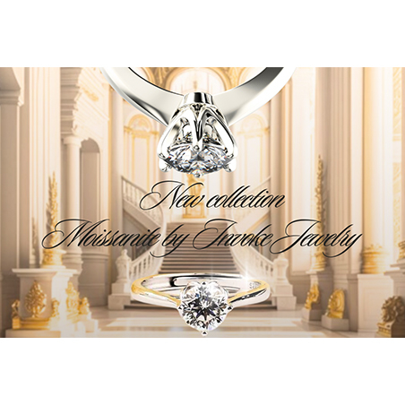 Блясък в цветовете на дъгата с мойсанит