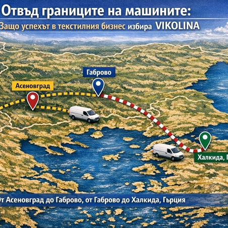 Защо успехът в текстилния бизнес избира VIKOLINA? Отвъд ГРАНИЦИ