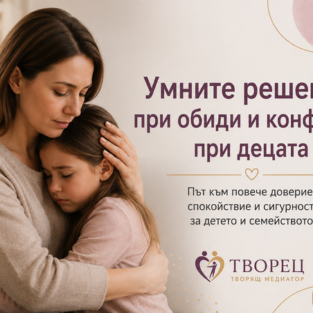 Умните решения при обиди и конфликти при децата