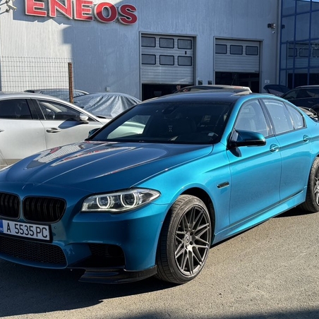 Уникален тунинг проект на BMW F10 за клиент от гр. Бургас