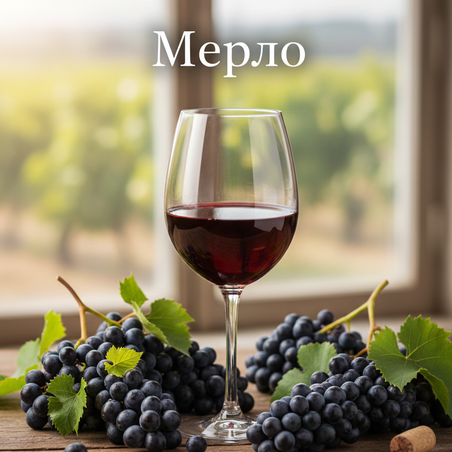 Винени сортове грозде: Мерло