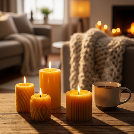 Защо свещите от пчелен восък са най-добрият избор за вашия дом?