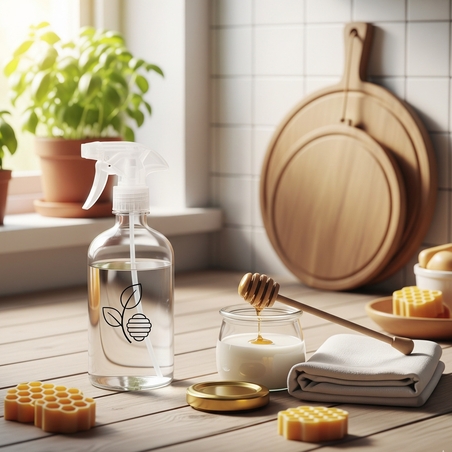 Почистване на дома с пчелни продукти: Натуралните решения от Фло