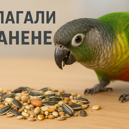 Хранене на папагалите – какво трябва и какво не трябва да ядат