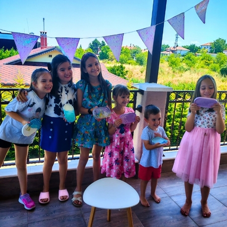 Детски Рожден ден с работилница за еко смола