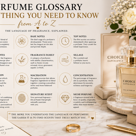 Perfume Glossary – Everything You Need to Know from A to Z