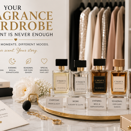Your Fragrance Wardrobe – Why It’s Worth Having More Than One Pe