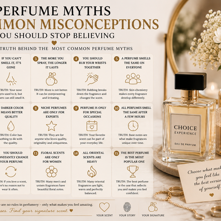 Perfume Myths – 15 Common Misconceptions You Should Stop Believi