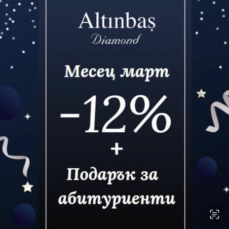 -12% Month of March + gift