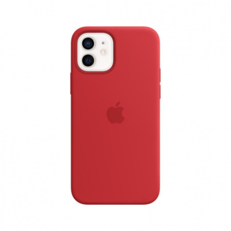 Клип-кейс Apple Silicone Case для iPhone 12 Pro Max Красный
