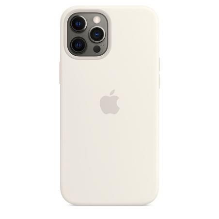 Клип-кейс Apple Silicone Case для iPhone 12 Pro Max Белый