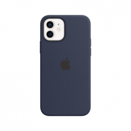 Клип-кейс Apple Silicone Case для iPhone 12 Pro Max «Тёмный ультрамарин»