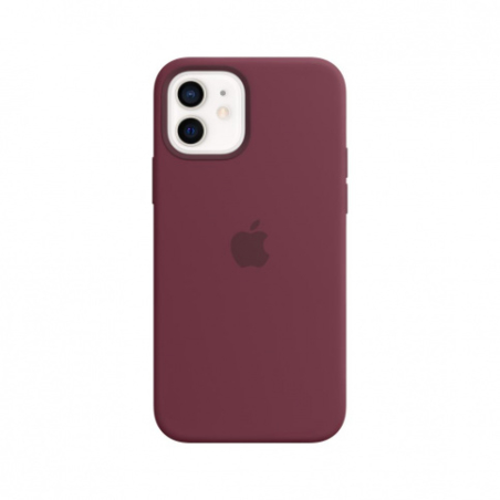 Клип-кейс Apple Silicone Case для iPhone 12 Pro Max Сливовый