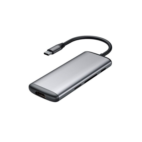 Адаптер USB-C to HDMI HAGiBiS Grey 