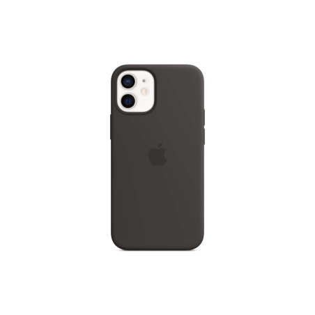 Клип-кейс Apple Silicone Case для iPhone 12 Mini чёрный