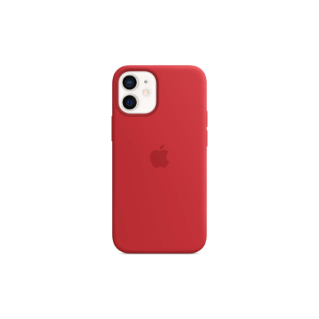 Клип-кейс Apple Silicone Case для iPhone 12 Mini красный