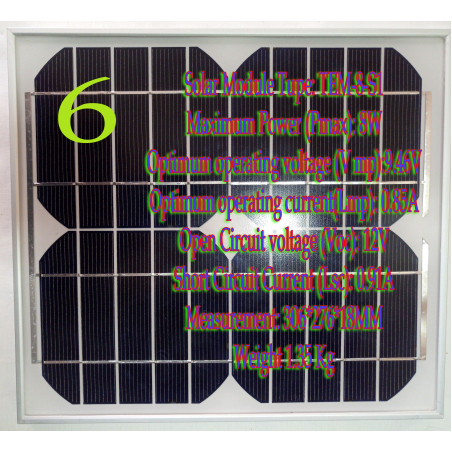 Солнечный модуль   TEM-8-S1-SOLAR PANELS