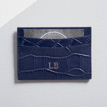 Navy Blue Cardholder