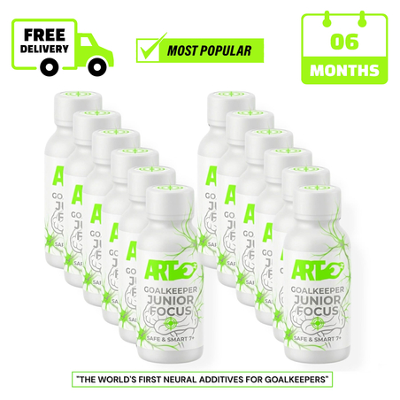 SUBSCRIPTION(PACK OF 12) ART GOALKEEPER JUNIOR FOCUS I ART GOALKEEPER & NUTREND BULGARIA I SUPER RICH X VLADIMIR MANOLKOV GOALKEEPER TRAINING SCHOOL