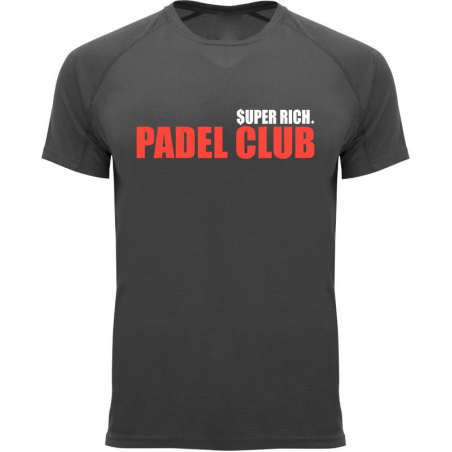 PADEL T-SHIRT I SUPER RICH. X PADEL CLUB