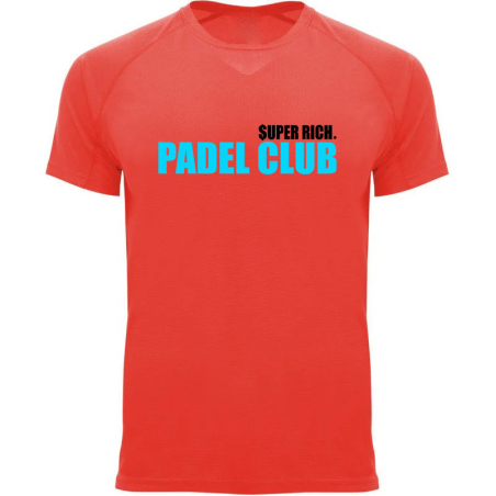 PADEL T-SHIRT I SUPER RICH. X PADEL CLUB