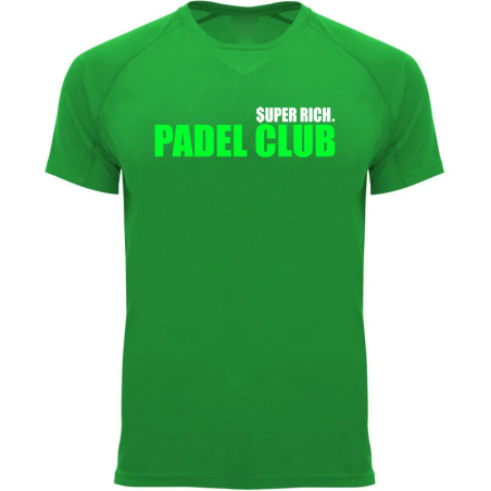 PADEL T-SHIRT I SUPER RICH. X PADEL CLUB