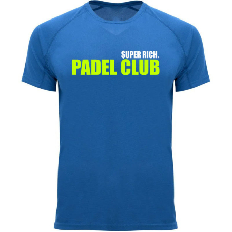 PADEL T-SHIRT I SUPER RICH. X PADEL CLUB