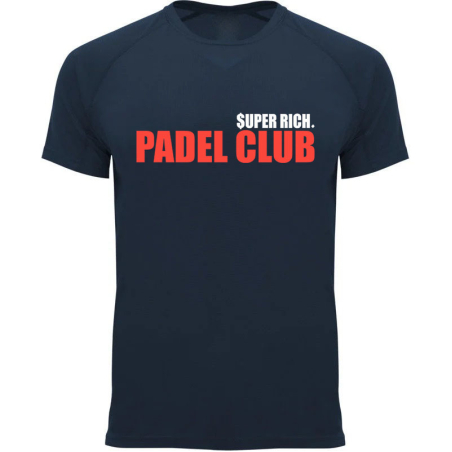 PADEL T-SHIRT I SUPER RICH. X PADEL CLUB