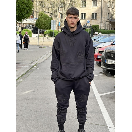Black Super Rich - Мъжки Спортен Комплект - Skull of Faith 1 Limited
