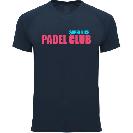 PADEL T-SHIRT I SUPER RICH. X PADEL CLUB