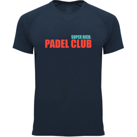 PADEL T-SHIRT I SUPER RICH. X PADEL CLUB