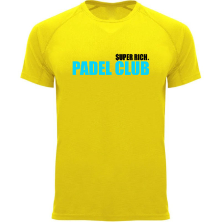 PADEL T-SHIRT I SUPER RICH. X PADEL CLUB