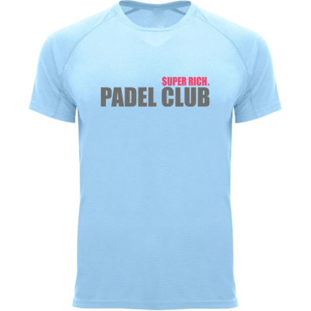 PADEL T-SHIRT I SUPER RICH. X PADEL CLUB