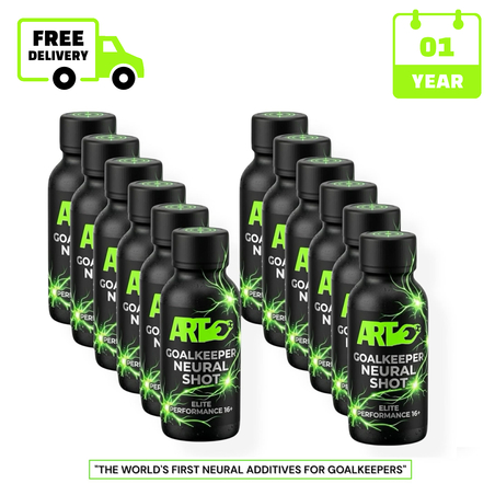 SUBSCRIPTION(PACK OF 12) ART GOALKEEPER NEURAL SHOT I ART GOALKEEPER & NUTREND BULGARIA I SUPER RICH X VLADIMIR MANOLKOV GOALKEEPER TRAINING SCHOOL