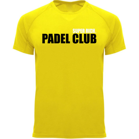 PADEL T-SHIRT I SUPER RICH. X PADEL CLUB