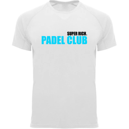 PADEL T-SHIRT I SUPER RICH. X PADEL CLUB