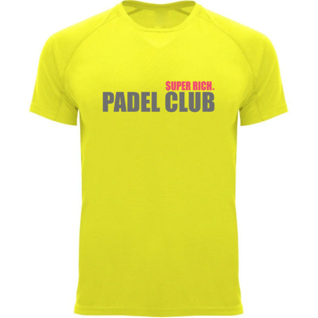 PADEL T-SHIRT I SUPER RICH. X PADEL CLUB